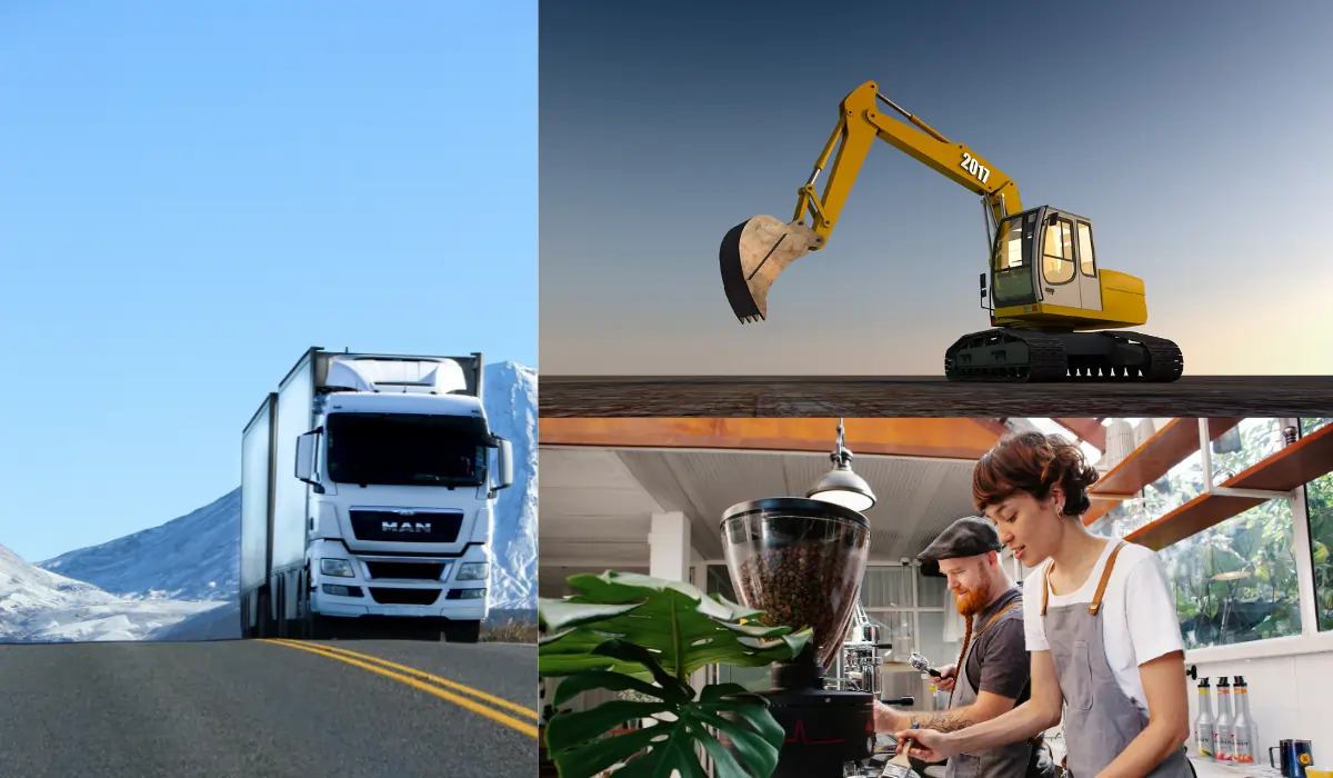 Asset finance on trucks for businesses